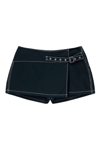 Falda pantalón - Azul marino