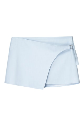 Falda pantalón - Azul claro