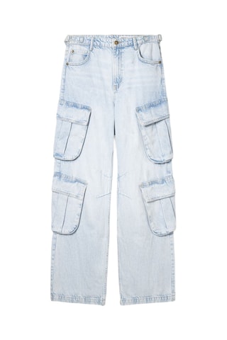 Vaquero cargo - Azul claro