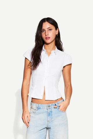 Camisa corta - Blanco