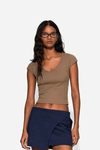 Top - Marrón