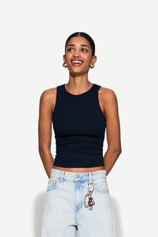 Camiseta de tirantes - Azul marino