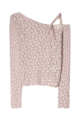 Top de encaje - Rosa viejo