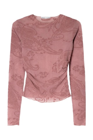 Crop top - Rosa viejo