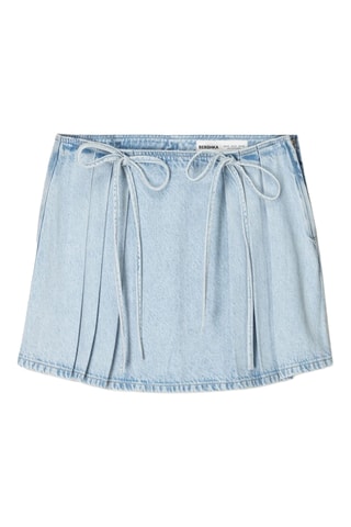 Falda vaquera - Azul claro