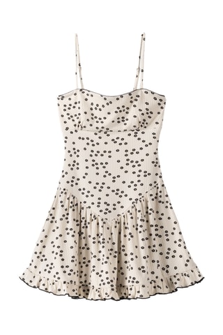 Vestido evasé - Negro