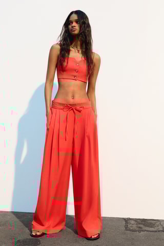 Crop top - Rojo