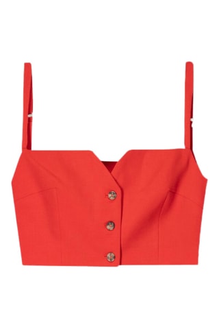 Crop top - Rojo