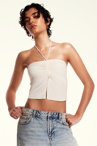 Crop top - Blanco