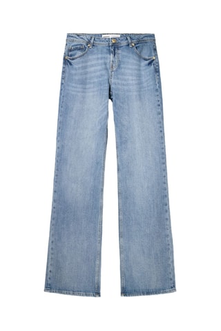 Vaquero bootcut de tiro bajo - Azul cobalto