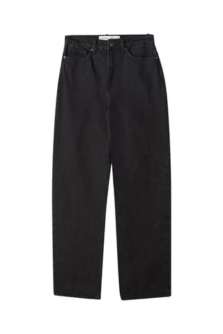 Vaquero mom de tiro alto - Negro