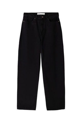 Vaquero mom de tiro alto - Negro