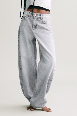 Vaquero balloon - Gris claro