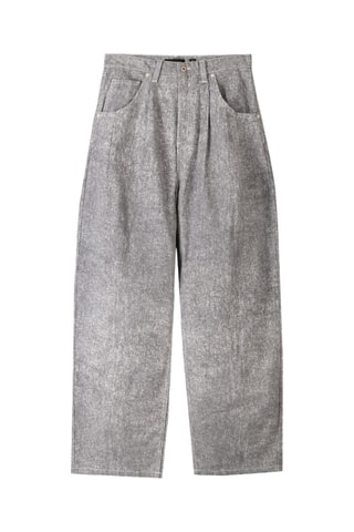 Pantalón baggy - Gris claro