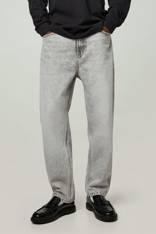 Vaquero loose - Gris claro