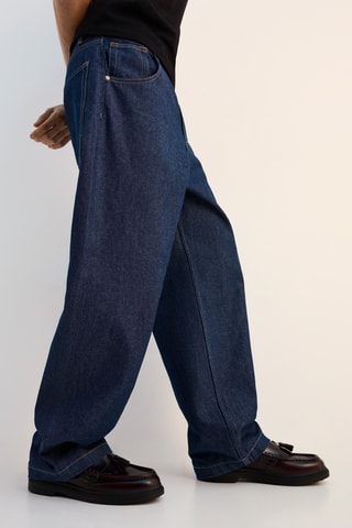 Vaquero baggy - Azul marino