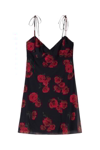 Vestido trapecio - Negro