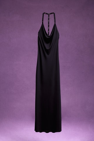 Vestido largo - Negro