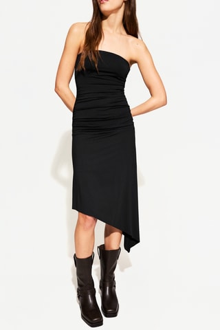 Vestido bustier - Negro