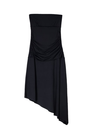 Vestido bustier - Negro