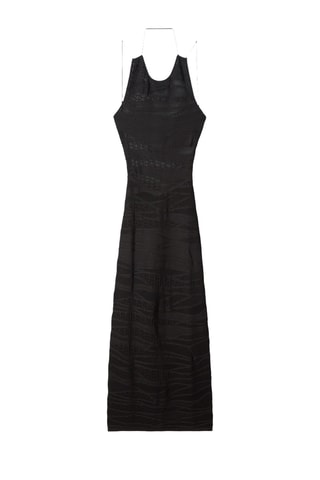 Vestido midi - Negro