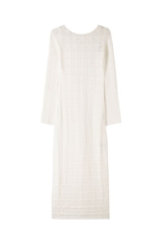 Vestido largo - Crudo