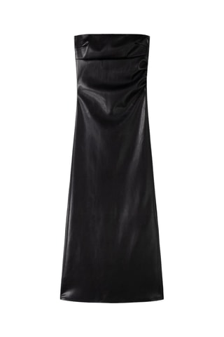 Vestido bustier - Negro