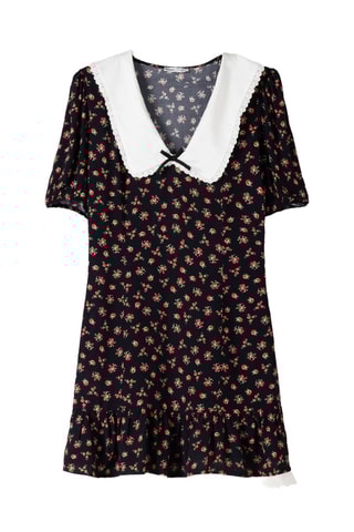 Vestido recto - Negro