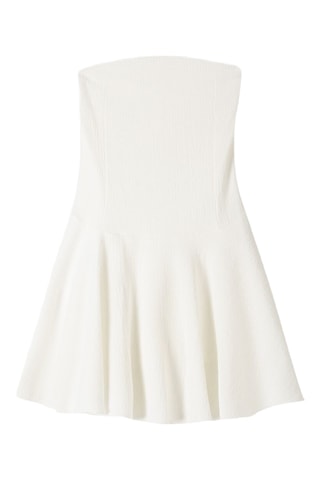 Vestido bustier - Blanco