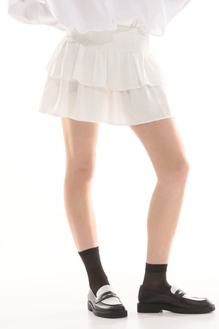 Falda avolantada - Crudo