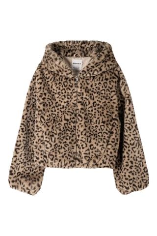 Chaqueta con capucha - Marrón