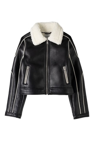 Chaqueta reversible - Negro