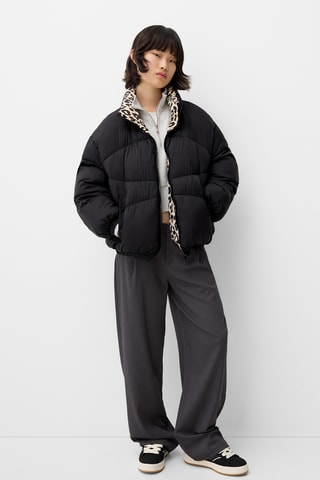 Anorak reversible - Negro