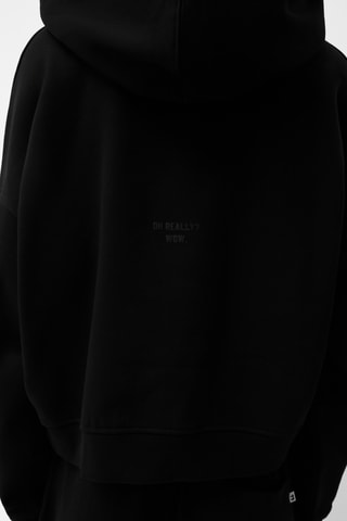 Sudadera con capucha - Negro