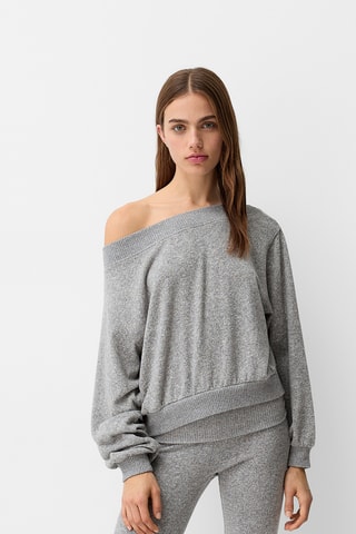 Jersey - Gris claro jaspeado