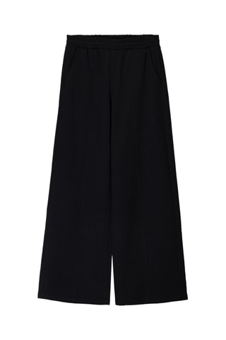 Pantalón wide leg - Negro