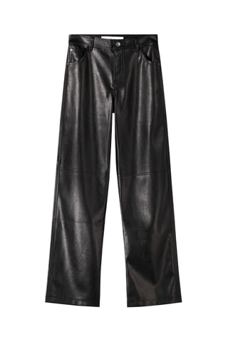 Pantalón straight - Negro