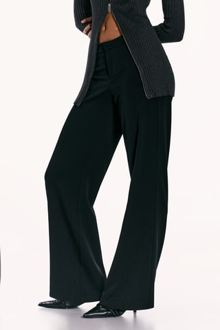 Pantalón wide leg - Negro