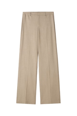Pantalón wide leg - Beige