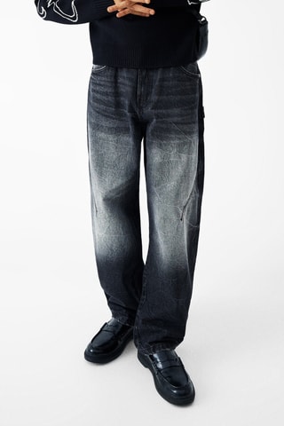 Vaquero baggy - Negro