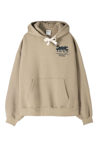 Sudadera con capucha - Beige