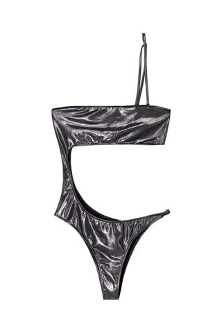 Trikini asimétrico - Antracita