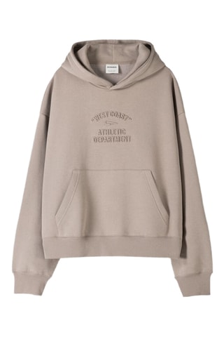 Sudadera con capucha - Beige