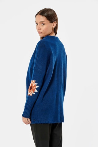 Cardigan Berni - Indaco