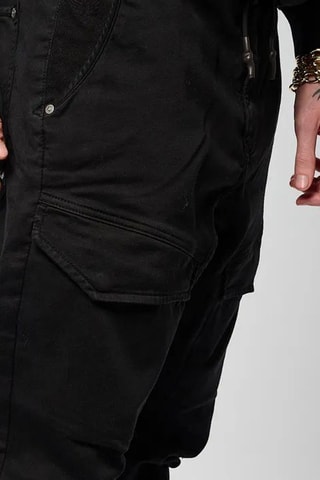 Pantaloni cargo - Nero
