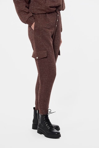 Pantaloni sportivi Fend - Marrone