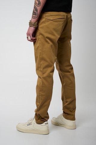 Pantaloni chino slim Irwix - Marrone