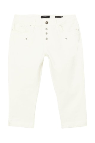 Jeans capri Loli - Bianco