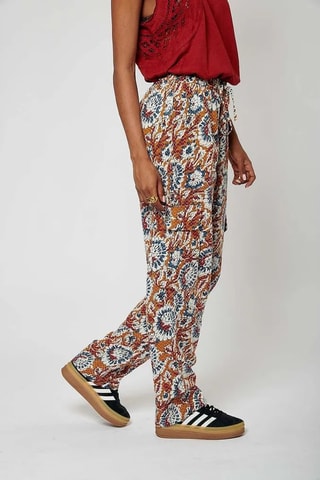 Pantaloni cargo Saxo - Miele