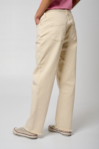 Jeans straight Leony - Beige